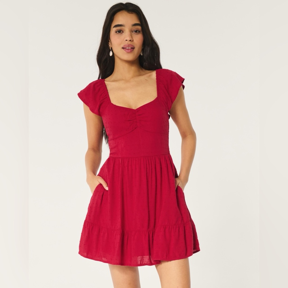 ❤️ Hollister red dress